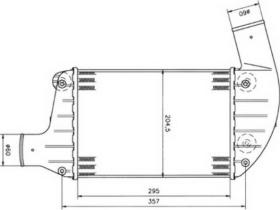 NRF 30004 - INTERCOOLER ALFA ROMEO 155