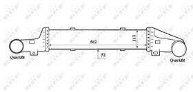 NRF 30420 - INTERCOOLER MERCEDES