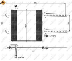 NRF 35049 - CONDENSADOR AUDI-SEAT-SKODA-VW