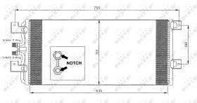 NRF 35140 - CONDENSADOR AUDI-SEAT-SKODA-VW