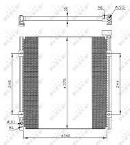 NRF 35264 - CONDENSADOR HONDA