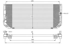 NRF 35282 - CONDENSADOR TOYOTA COROLLA 97-