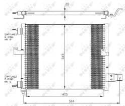 NRF 35360 - CONDENSADOR HYUNDAI ATOS