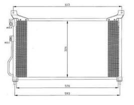 NRF 35422 - CONDENSADOR ROVER 800