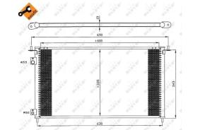 NRF 35636 - CONDENSADOR HONDA CIVIC TYPE-R