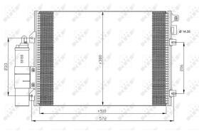 NRF 35771 - CONDENSADOR DACIA