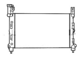 NRF 50347 - RADIADOR CHRYSLER VOYAGER