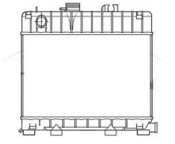 NRF 51341 - RADIADOR BMW E28