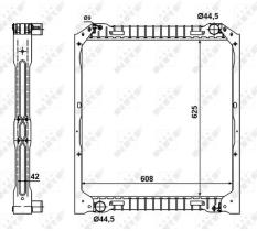 NRF 52097 - RADIADOR IVECO EUROCARGO