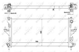 NRF 53199 - RADIADOR CITROEN JUMPER/PEUGEOT