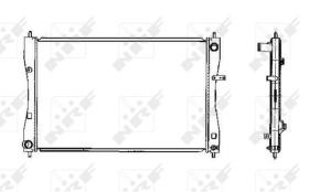 NRF 53463 - RADIADOR MITSUBISHI