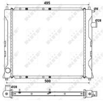 NRF 58107A - RADIADOR ROVER 200-400