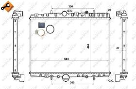 NRF 58315 - RADIADOR CITROEN C8-PEUGEOT 807