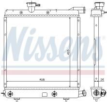 NISSENS 60979 - RADIADOR CHRYSLER VOYAGER