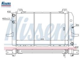 NISSENS 62227 - RADIADOR FORD SIERRA
