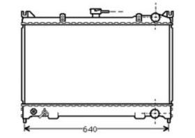 NISSENS 62938 - RADIADOR NISSAN 200SX TURBO