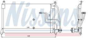 NISSENS 94190 - CONDENSADOR OPEL VECTRA 88-