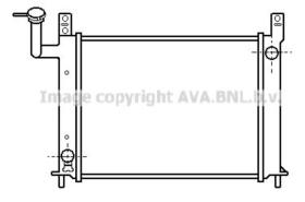 AVA QUALITY DN2081 - RADIADOR NISSAN SUNNY N13