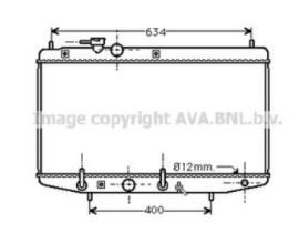 AVA QUALITY DU2029 - RADIADOR DAIHATSU APPLAUSE