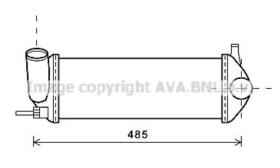 AVA QUALITY RTA4471 - INTERCOOLER RENAULT