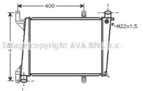 AVA QUALITY VO2127 - RADIADOR VOLVO S40-V40 1.9DI