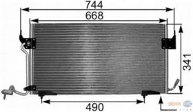 BEHR HELLA SERVICE 8FC351301281 - CONDENSADOR CITROEN XSARA