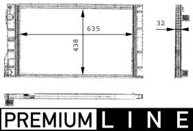 BEHR HELLA SERVICE 8MK376717031 - RADIADOR RENAULT ESPACE III 2.2DCI