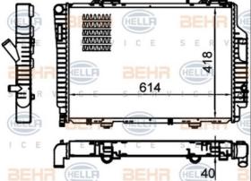 BEHR HELLA SERVICE 8MK376717264 - RADIADOR MERCEDES CLK W202