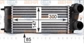 BEHR HELLA SERVICE 8ML376700514 - INTERCOOLER PEUGEOT 307/CITROEN