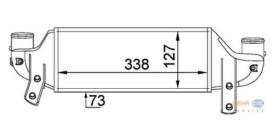 BEHR HELLA SERVICE 8ML376746621 - INTERC. FORD FOCUS I 1.8TD/TDCI