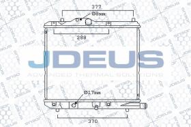 JDEUS 042M28 - RADIADOR OPEL / SUZUKI