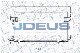 JDEUS 707M37 - CONDENSADOR CITROEN BERLINGO