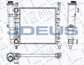 JDEUS RA0110380 - RADIADOR FIAT UNO