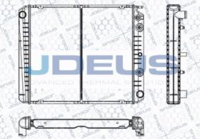 JDEUS RA0310220 - RADIADOR VOLVO 240-740-940 A/T