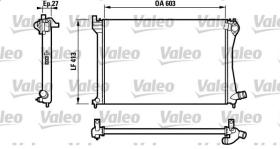 VALEO 732618 - RADIADOR CITROEN XANTIA