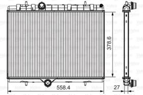 VALEO 735630 - RADIADOR CITROEN BERLINGO