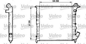 VALEO 816654 - RADIADOR RENAULT CLIO 1.1 RL/RN