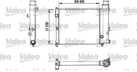 VALEO 883774 - RADIADOR CITROEN BX