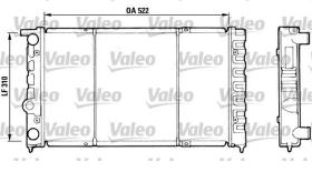 VALEO 730513 - RADIADOR SEAT TERRA-POLO