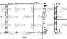 VALEO 730514 - RADIADOR ALFA ROMEO 164