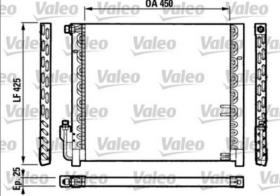 VALEO 816828 - CONDENSADOR ALFA ROMEO 164