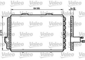 VALEO 816907 - CONDENSADOR RENAULT ESPACE