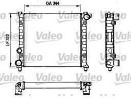 VALEO 883921 - RADIADOR SEAT IBIZA I 900