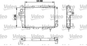 VALEO 961709 - RADIADOR RENAULT R5