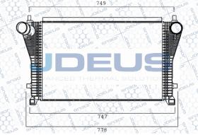 JDEUS M830019A - INTERCOOLER GRUPO VW