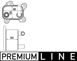 MAHLE CLC183000P - REF. ACEITE OPEL ASTRA H/CORSA