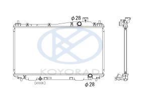 KOYO PL081167 - RAD. HONDA CIVIC 1.7i - 16V MAN. 01/01-.