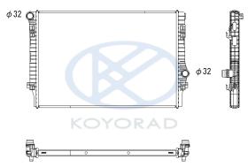 KOYO PL453125 - RAD. GRUPO VAG A3 / Octavia / Golf VII / 1.8i / 2.0i 04/12-