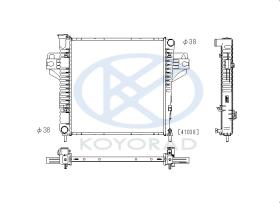 KOYO PL331723 - RAD. JEEP 4WD LIBERTY 2.4 MAN 01-