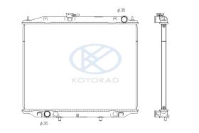 KOYO PL022158 - RADIADOR NISSAN TERRANO II 2.4-2.7TD